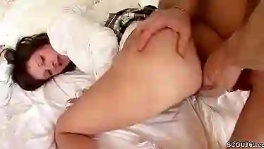 not daddy Sedcue School Girl to Fuck her Anal in SexTape