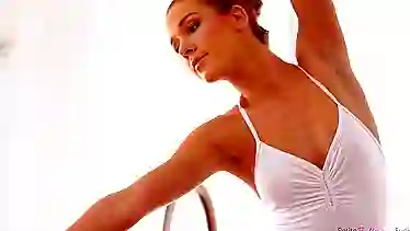 Lover lick pussy Alexis Crystal from the Czech ballet school and fucked in between