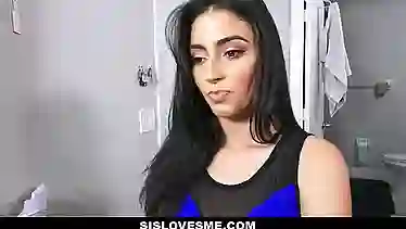 SisLovesMe - Hot Stepsis Sucks My Cock
