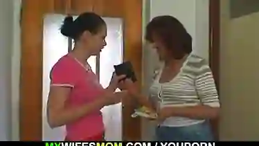 Naughty time with granny and son-inlaw