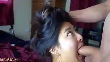 Amateur 18 Yr Old THROATFUCK Deepthroat sloppy head w CUM ON FACE