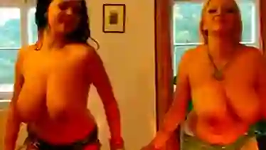 Sophie Mei and Shione Cooper nude belly dance