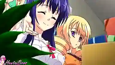 Hentai futanari idol get fucked before concert_