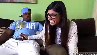 Arab belly dancer xxx Mia Khalifa Tries A Big Black