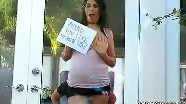 Mom teaches creampie Family Love Triangle