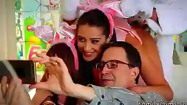 companion's step daughter is back home first time