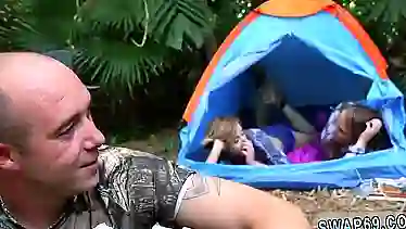 Dad and chum's daughters girlfriend first time