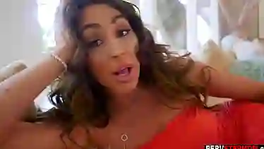 Mad MILF stepmom needs a more attention