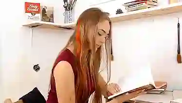 Blonde Teen Alex Diaz Blows Well Hung Tutor