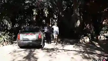 Blind teen fucked by a fake black doctor