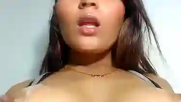 Latina Takes a Bath using Milk from her Tits!