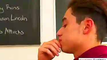 Teacher Takes Care Of Dick - EPORNER
