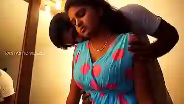 Cute Young Indian Girl Navel Play