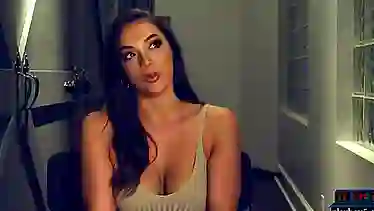 Exotic big boobs Playboy model stripping