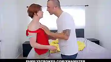 Strokes - Step-Siblings Fuck While Parents Are Away