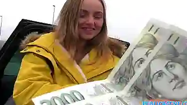 Public Agent Innocent Babe Paid for Sex