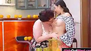Unshaved amateur girls lick and finger each other