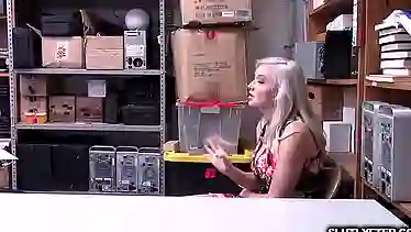Female teen with bigtits gets fed up