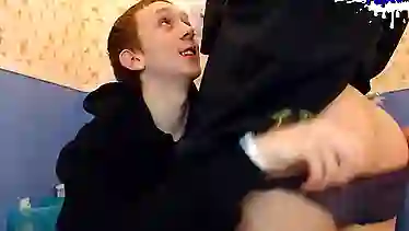 Tiny Cute Amateur Teen Couple Fucking and Sucking on Webcam