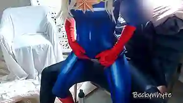CAPTAIN MARVEL Fucks BLACK PANTHER before Opening Night!!!