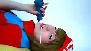 May from Pokemon plays with houndoom