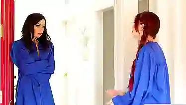 Redhead school bully confesses her crush