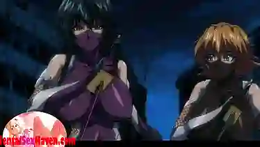 Double penetration with a tentacle monster