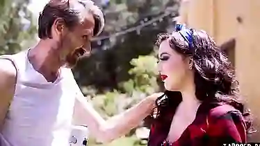 Whitney Wright gangbanged by pack of men
