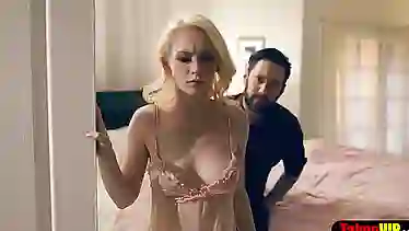 Hot teen fucked hard in front of stepdad