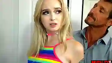 Angry stepdad punish fucks stepdaughter