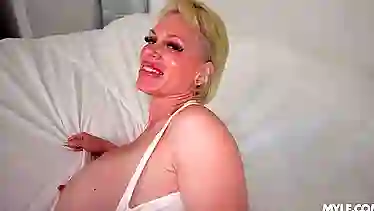 Big Titty Mom Gets Rammed Hard