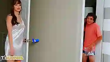 Spying My Big Tit Step-Mom