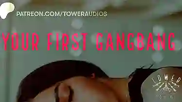 Erotic Audio For Women: Your First Gangbang: Double Penetration & Creampie Orgasm!