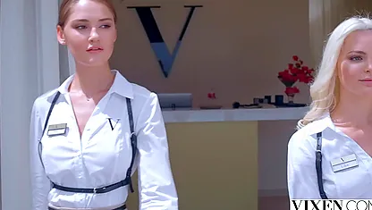 Angelina gets the release she needs from Alberto Blanco's erotic massage