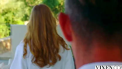 Angelina gets the release she needs from Alberto Blanco's erotic massage