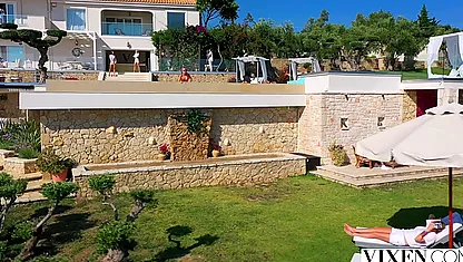 Angelina gets the release she needs from Alberto Blanco's erotic massage