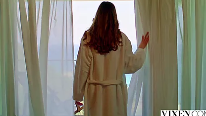 Angelina gets the release she needs from Alberto Blanco's erotic massage