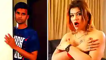 Stepmom with massive tits gets hardcore fucked and blowjobs like a pro