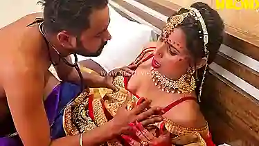 Night's First Night 2024 HINDI - A MILF's Big Tits Get Pounded in Hardcore Action!