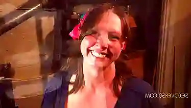 Watch this Desperate MILF seduce a young man in church and beg for more