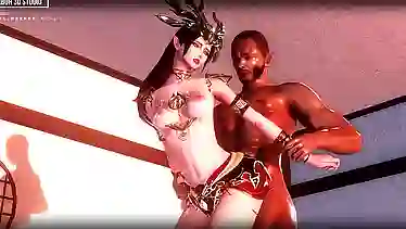 Alexandra Cat gets a hardcore 3D ride in part 3 of Asian porno with her sexy friend, Doujin Medusa Nibuh.