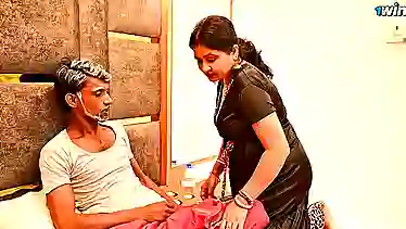 Indian Bhabhi gets fucked hard by her old man