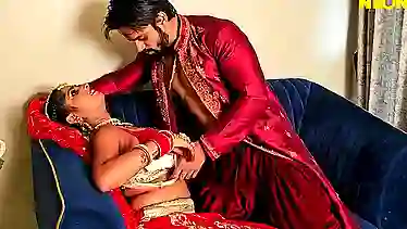 Watch this Desi couple's honeymoon as they go wild and dirty with each other!