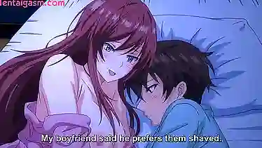 Step brother and older sister get down and dirty in a steamy Hentai session