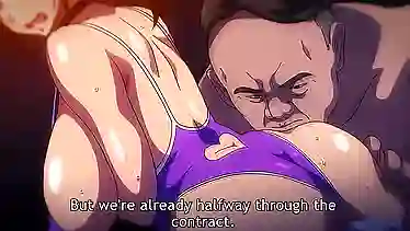 Secretary wife cheats on husband's boss with his hot boss's wife - Shocking Hentai Scene!