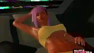 Kara's Futa3DX adventure - Compilation of her favorite games!