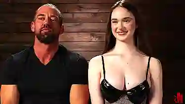 Hazel Moore dominates with her massive tits & mercilessly plows Johnny Castle