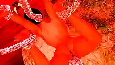 Experience a mixed reality orgy in 3D with stunning models