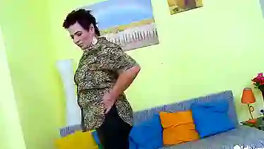 Czech MILF with a toy indulges in solo play in front of the camera