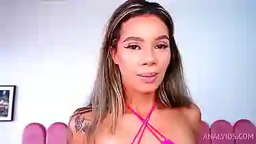 Bea Cherry's tight Brazilian ass pounded hard and deep